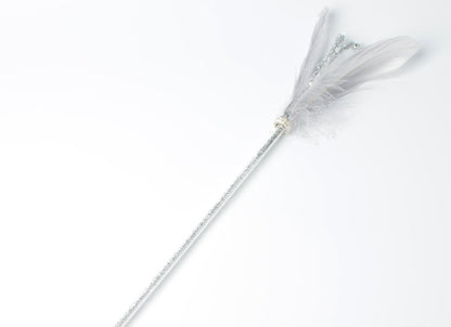 Long feather with bell