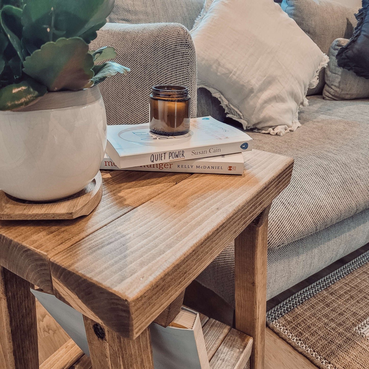 SIERA Side Table With Storage L40cm