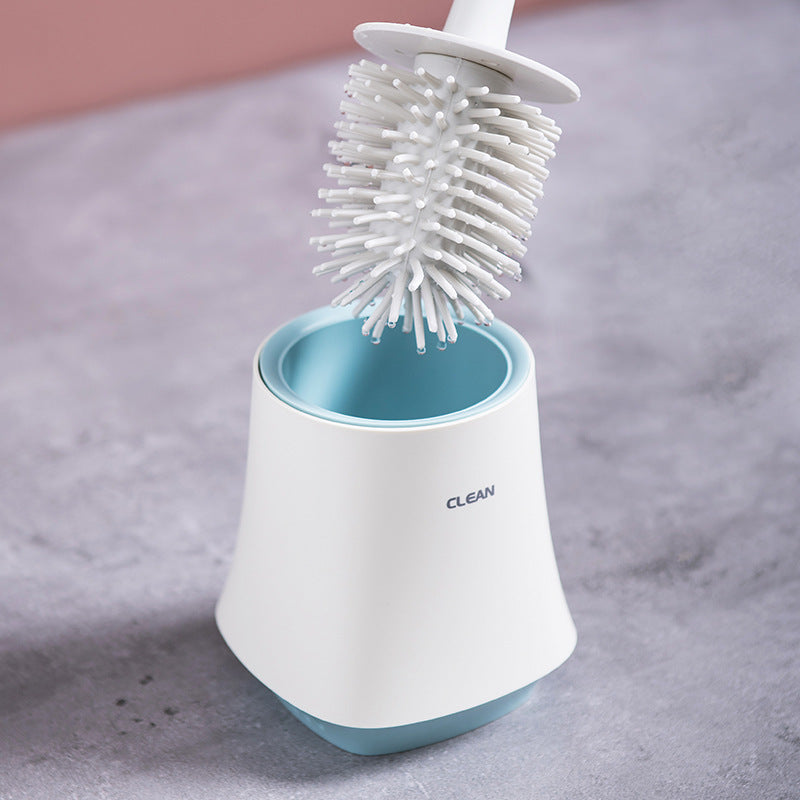 Dead end toilet brush