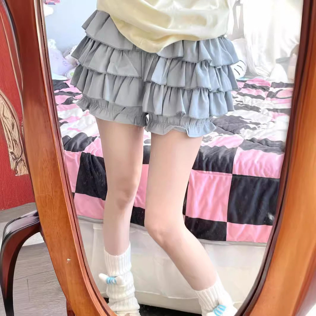 Pumpkin Pants Puff Half Dress Cake Skirt Girl