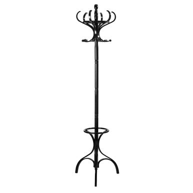 Kennedy Black Finish Floor Standing Coat Stand