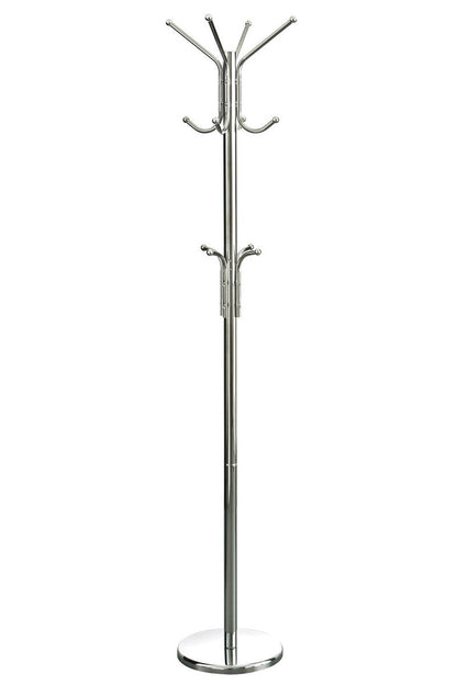 Drew Chrome Floor Standing Coat Stand