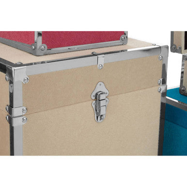 Carla Multicoloured Set of 6 Storage Trunks