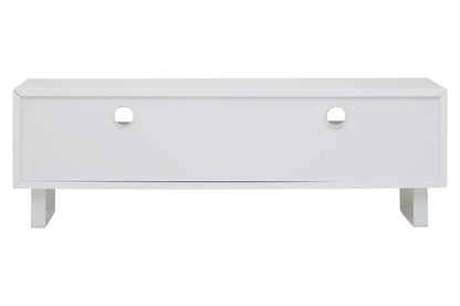 Moritz White High Gloss Media Cabinet