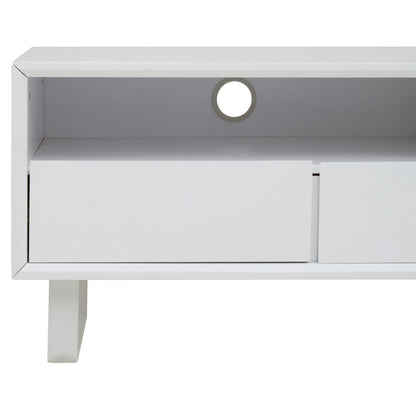 Moritz White High Gloss Media Cabinet