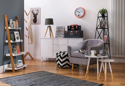 Moritz White High Gloss Sideboard