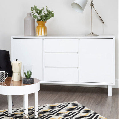 Moritz White High Gloss Sideboard