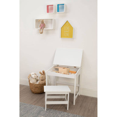 Set Of Three Varied White Wall Cubes