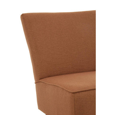 Stockholm Terracotta Fabric Chair