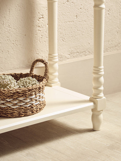 Heritage 2 Drawers Ivory Console Table