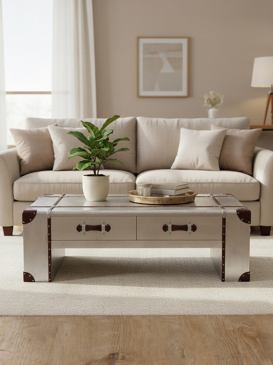 Avro Coffee Table with 2 Drawers
