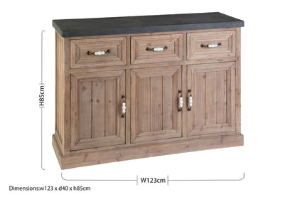 Pompeii Wooden Sideboard