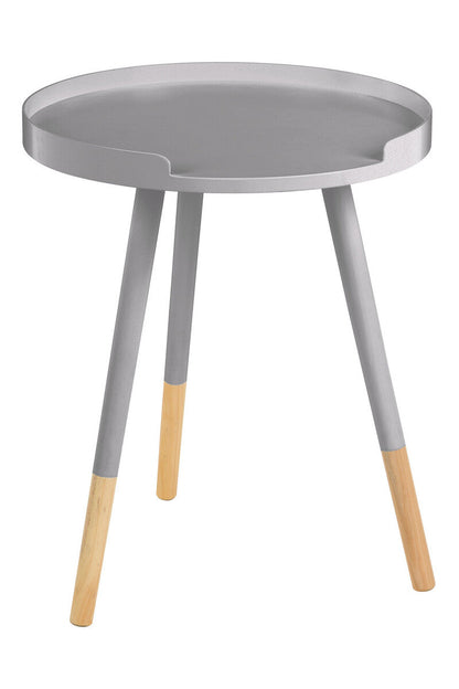 Viborg Grey Small Round Side Table