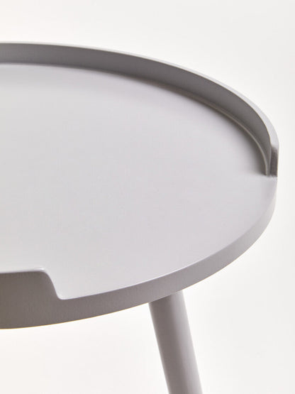 Viborg Grey Small Round Side Table
