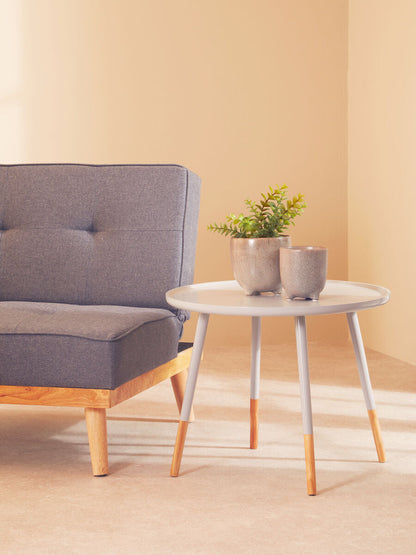 Viborg Grey Large Round Side Table