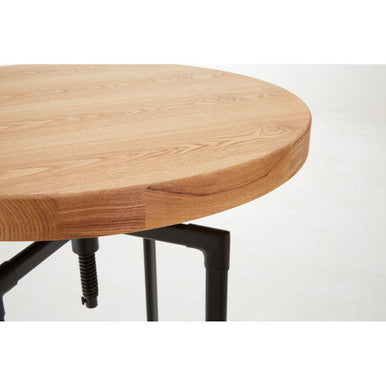 New Foundry Ash Veneer Bar Table