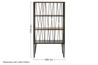 New Foundry 4 Tier Shelf Unit