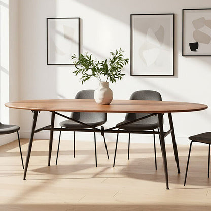 New Foundry Oval Table