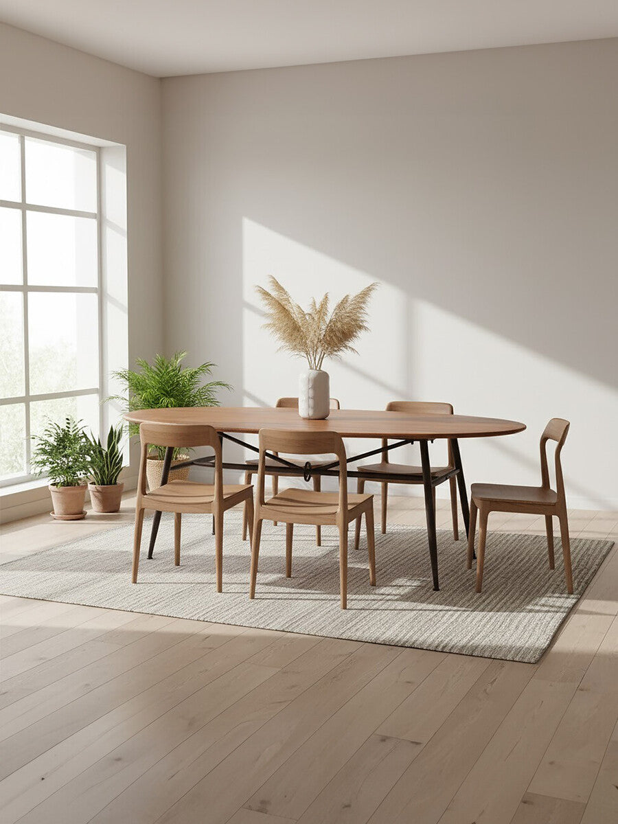 New Foundry Oval Table