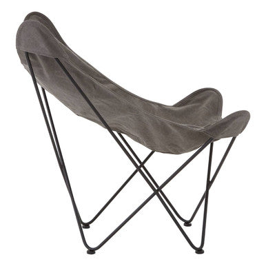 Papillon Grey Butterfly Chair