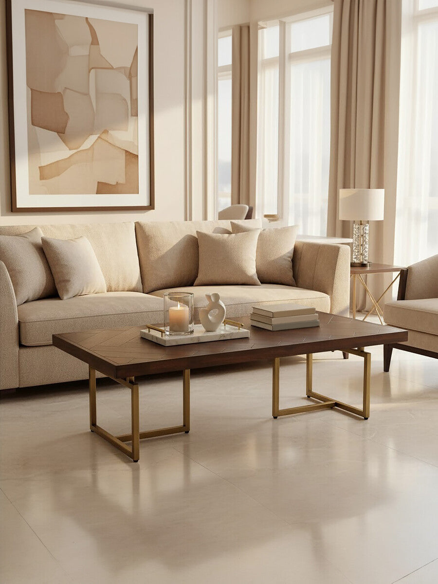 Brando Acacia Wood Effect Coffee Table