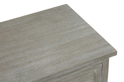 Heritage Grey Wash Lattice Two Door Sideboard