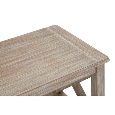 Heritage Natural Two Shelf Bookcase