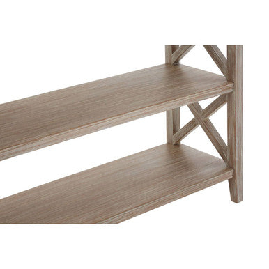 Heritage Natural Two Shelf Bookcase
