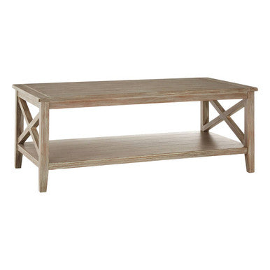 Heritage Natural Pine Wood Coffee Table