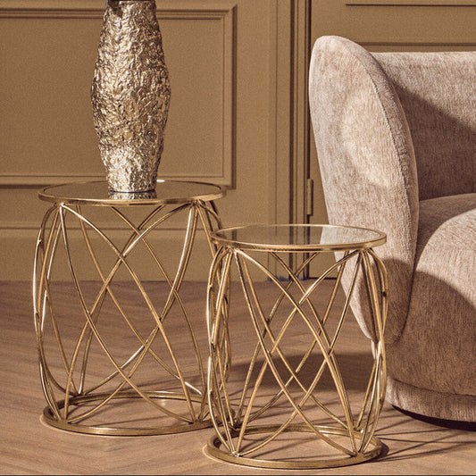 Arcana Set Of Two Round Side Tables