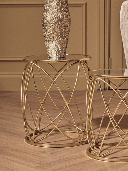 Arcana Set Of Two Round Side Tables