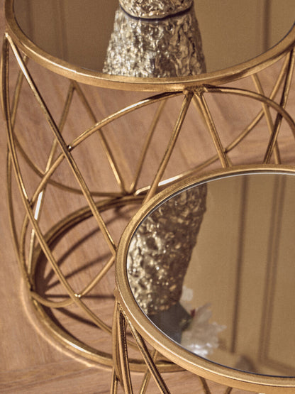Arcana Set Of Two Round Side Tables