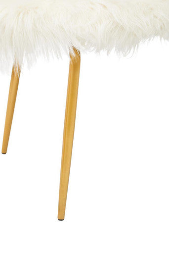 Sienna Sofa With Gold Finish Legs