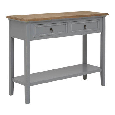 Henley Antique Grey Console Table
