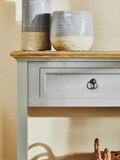 Henley Antique Grey Console Table