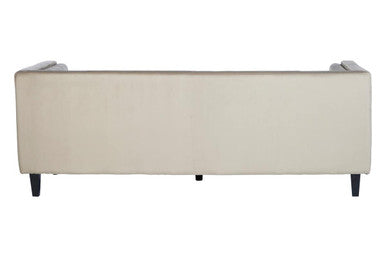 Felisa 3 Seat Mink Velvet Sofa