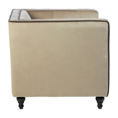 Ferris Mink Velvet Chair