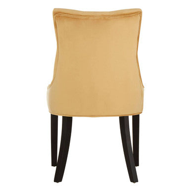 Daxton Ochre Velvet Dining Chair