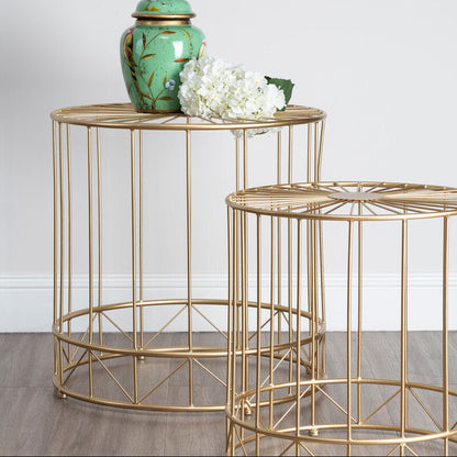 Set Of 2 Lexi Round Side Tables