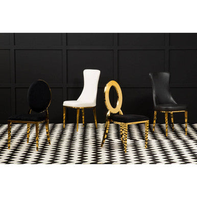 Forli Black Dining Chair