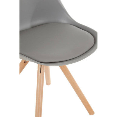 Stockholm Grey Retro Chair