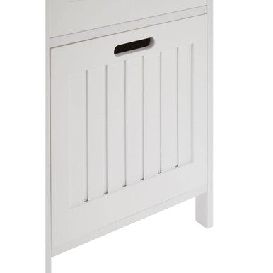 Salon White Wood 3 drawer cabinet
