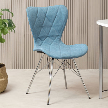 Stockholm Blue Dining Chair