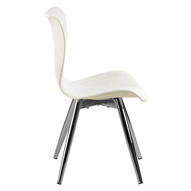 Stockholm White  Textured Dining Chair