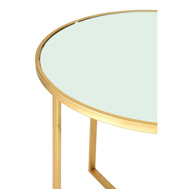 Farran Champagne Gold Set Of 5 Tables