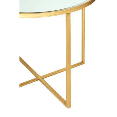 Farran Champagne Gold Set Of 5 Tables