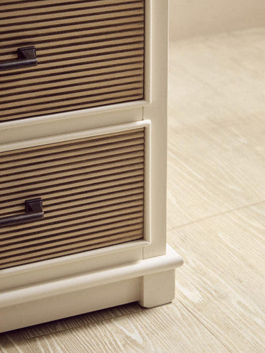 Heritage White 3 Drawer Chest