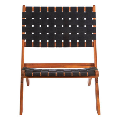 Emilio Black Woven Chair