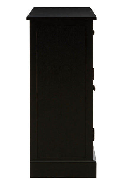 Heritage Black Wooden Sideboard