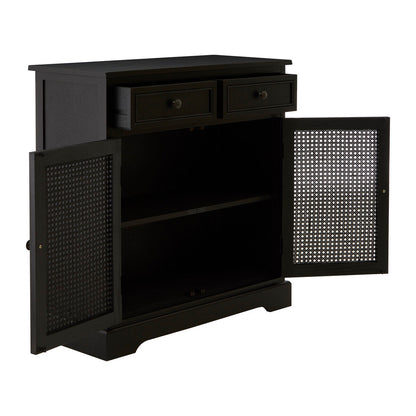 Heritage Black Wooden Sideboard